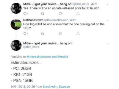 《战地5》11月14日更新时间介绍