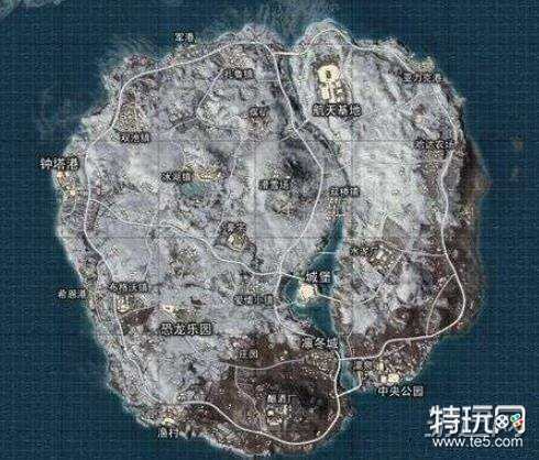 绝地求生刺激战场雪地地图空投刷新时间及地点