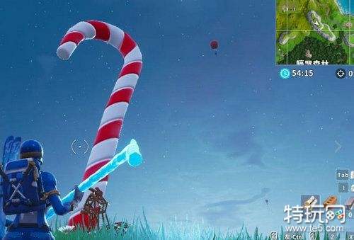 堡垒之夜拐杖糖在哪 堡垒之夜十四天挑战第2天拐杖糖位置