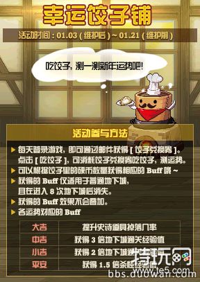 dnf2019年1月3日更新前瞻:饺子铺 更新倒计时 春节地下城 春节红包