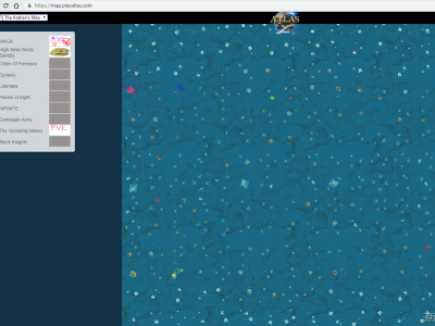 Atlas官方势力实时分布图地址