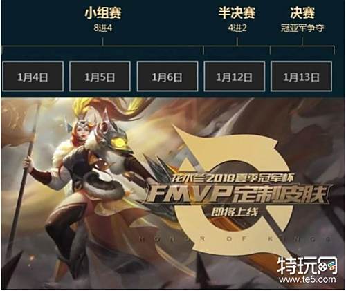 王者荣耀花木兰FMVP皮肤公布 预计1月13日上架