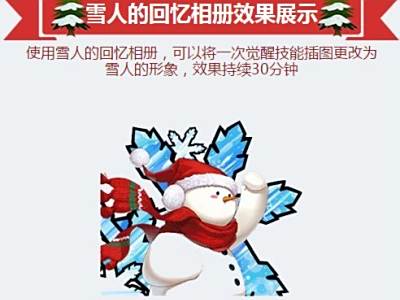 DNF雪人的回忆相册介绍：萌萌哒外观党必备