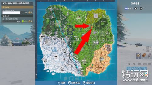 堡垒之夜在岩石巨人番茄和环绕的树之间搜寻任务攻略