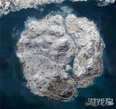 绝地求生维寒迪雪地图全载具位置刷新情况介绍