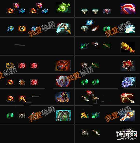 dota2刀塔自走棋装备合成表一览