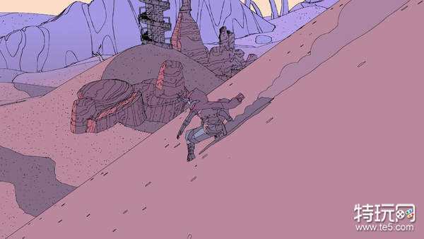 探索类《Sable》上架Steam 简约画风,探索星球历史