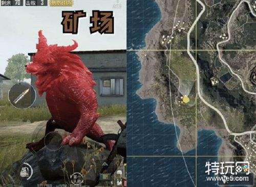 刺激战场春节模式年兽雕像位置在哪 刺激战场海岛地图春节模式年兽位置