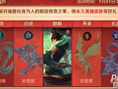 王者荣耀朱雀匹配哪个英雄？瑞兽临门活动有哪些奖励？