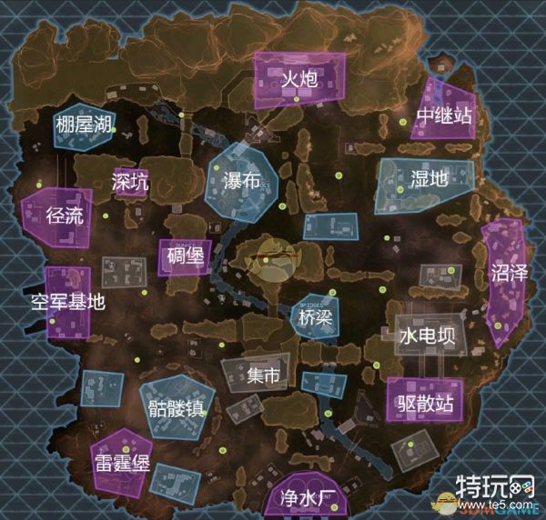 《apex英雄》游戏地图地形分析