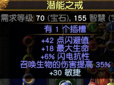 《流放之路》3.5BD分享 魔侍战士介绍