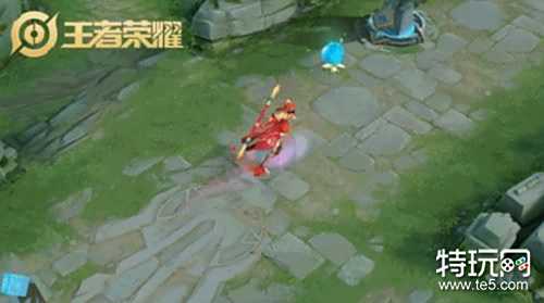 王者荣耀孙悟空脚踩七彩祥云很帅气!大圣娶亲动作就是威风