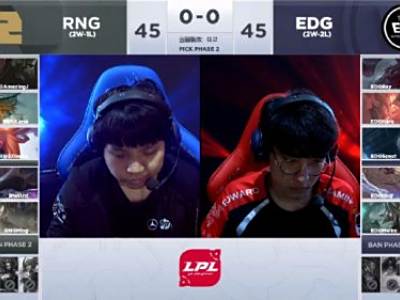 lpl2019春季赛2月17日EDGvsRNG：RNG2:0EDG拿下胜利