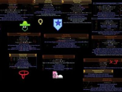 《流放之路》3.5BD分享 非酋COC冰川刀雨