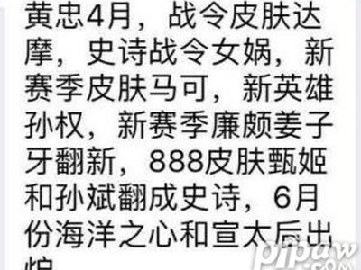王者荣耀新皮肤大曝光 2019年4月新皮肤大全