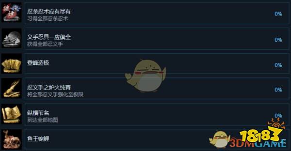 《只狼:影逝二度》全成就中文版一览