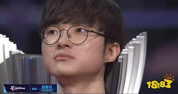 lck春季赛总决赛再一次拿到了冠军后faker哭了