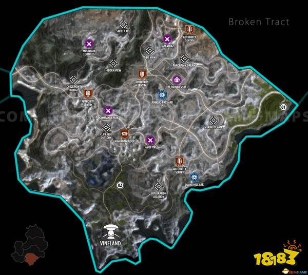 狂怒2全任务地图狂怒2全支线全方舟位置方舟货箱