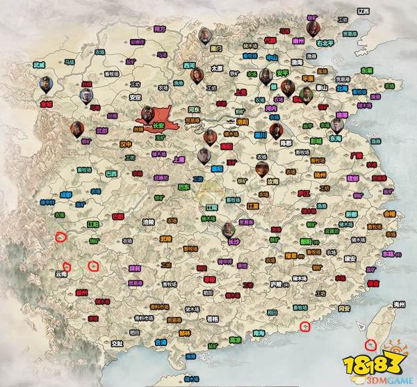 全面战争三国游戏资源地图分享