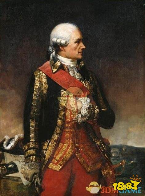 (罗尚博伯爵,charles-philippe larivière绘制)法国军官,元帅.