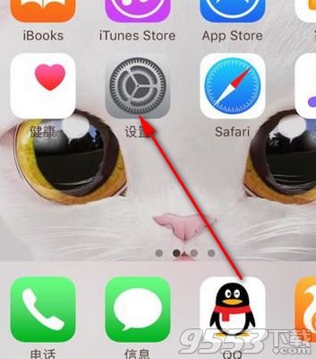 苹果iphone手机全透明屏幕壁纸设置方法图解