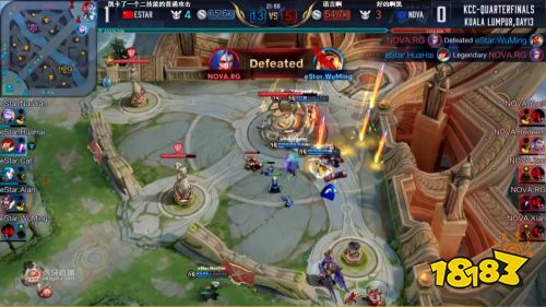 eStar高渐离关键表现世冠杯_【王者荣耀】世界冠军杯淘汰赛：nova、apg晋级胜者组半决_世冠杯eStar零封NOVA晋级四强