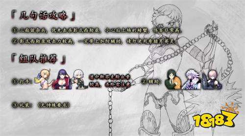 fgo夏日泳装二期P地沟带高难本攻略:彭忒西勒