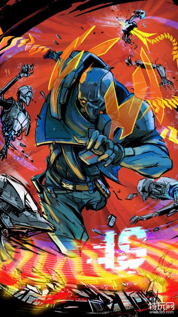 画师分享源计划派克同人美漫风皮肤一切为了复仇