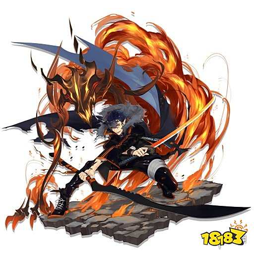 明日方舟炎客立绘展示炎客精二立绘欣赏