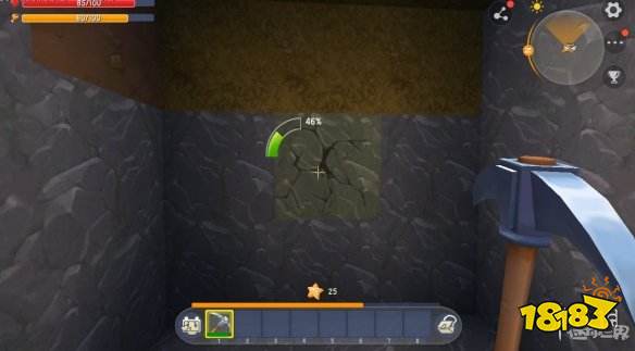 《迷你世界》快速挖矿技巧 铁金钻矿镐冷却时