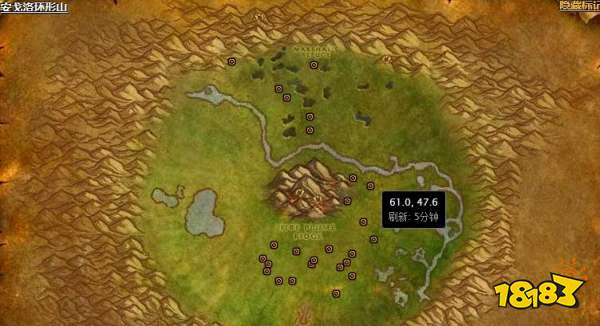 魔兽世界怀旧服原生软泥怪位置坐标介绍_wishdown.com