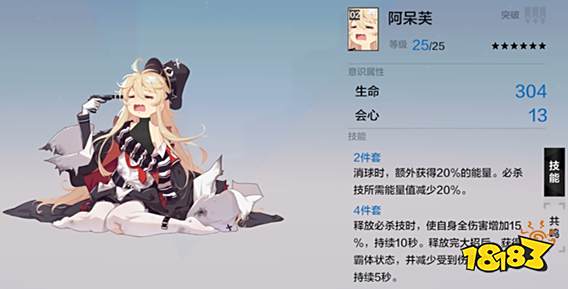 战双帕弥什阿呆芙给谁带?战双帕弥什阿呆芙意识谁用最好?