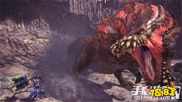 怪物猎人世界冰原大型怪惶怒恐暴龙图鉴_18183.com