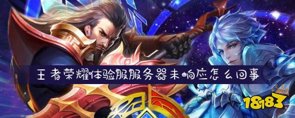 王者荣耀体验服服务器未响应是怎么回事