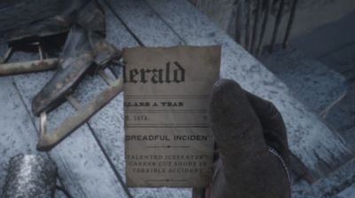 荒野大镖客2滑冰彩蛋内容