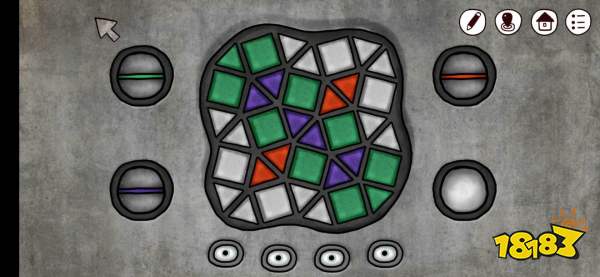 迷失岛3四色拼盘怎么拼