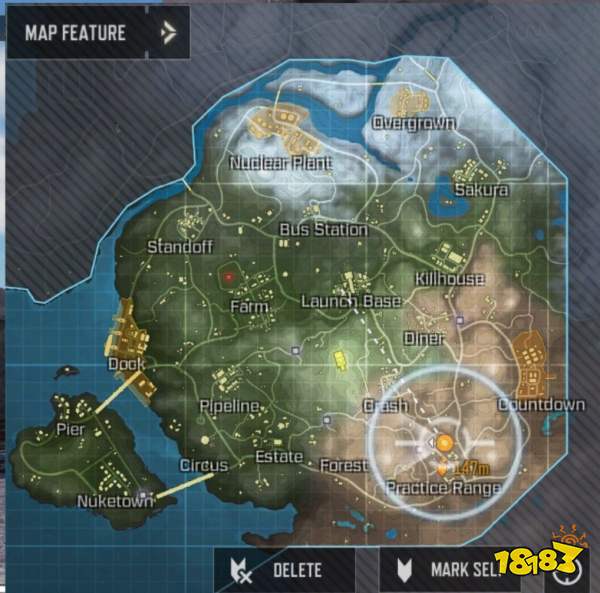 使命召唤手游吃鸡模式降落地点选择6868吃鸡模式跳伞攻略