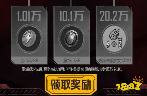 和平精英火箭少女101周年单曲预约