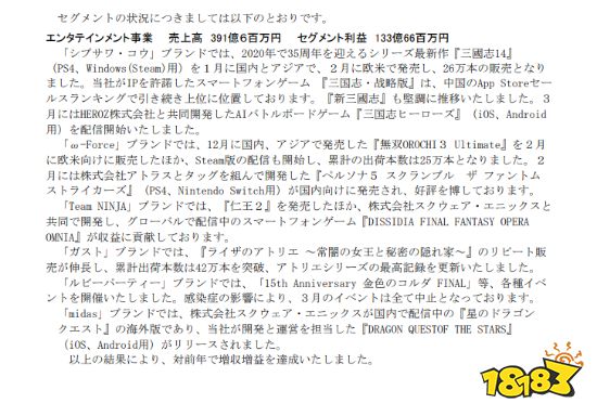 莱莎炼金工房 全球出货42万份创造系列最高纪录 181手游门户