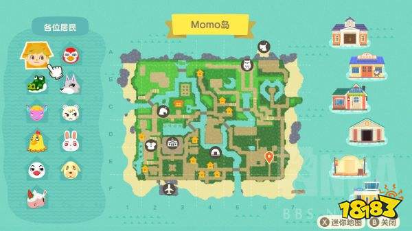 动物森友会 和风小镇岛屿设计分享 181手游门户