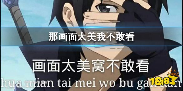 那画面太美我不敢看是什么歌 那画面太美我不敢看对应诗句_18183.com