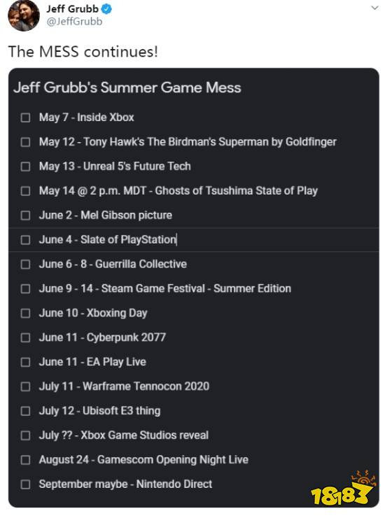 曝6月4日索尼将展示超多游戏 PS5或成为重点