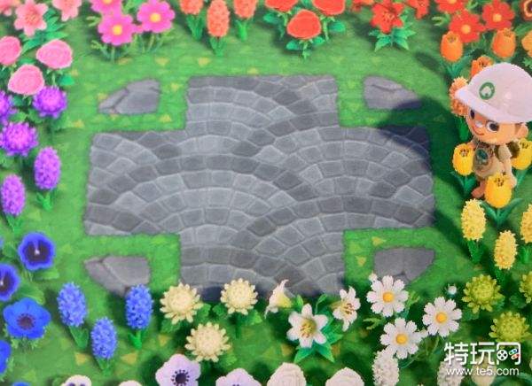 动物之森全花色花圃建造心得