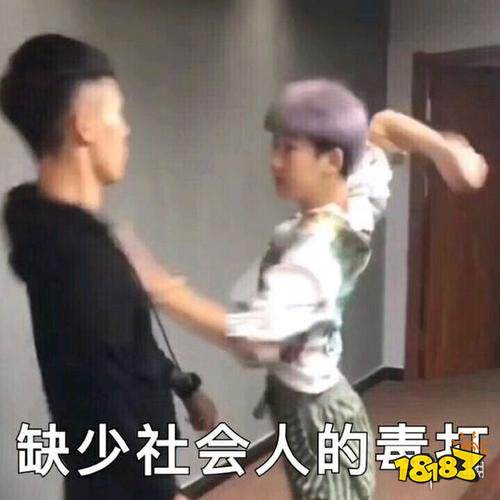 社会的毒打是什么意思 社会的毒打表情包_18183.com