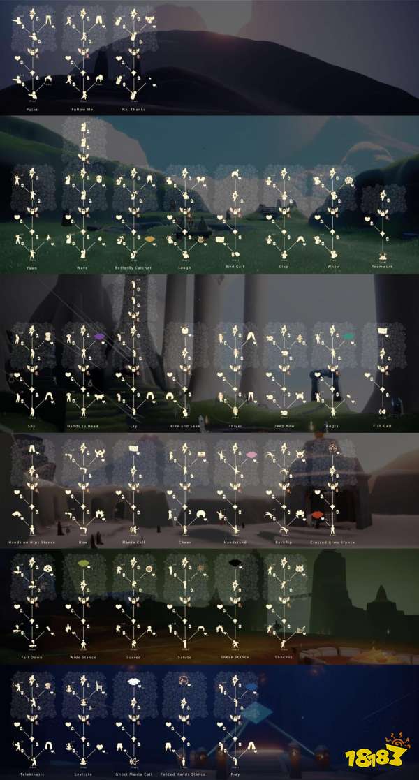 光遇物品兑换一览表各种物品兑换价格