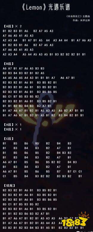 Sky光遇好听简单的乐谱大全