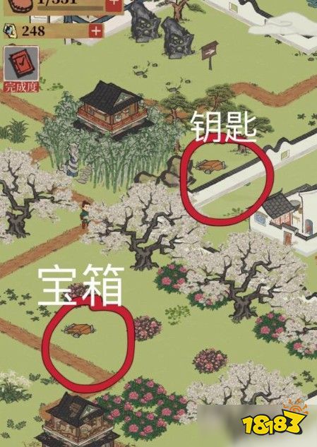 江南百景图宝箱位置汇总各地图宝箱位置坐标图