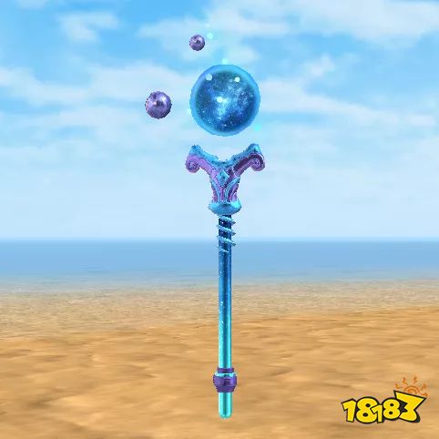 "遥远的未知星系,是否藏着神秘的魔法"未知星系法杖描述:《创造与魔法