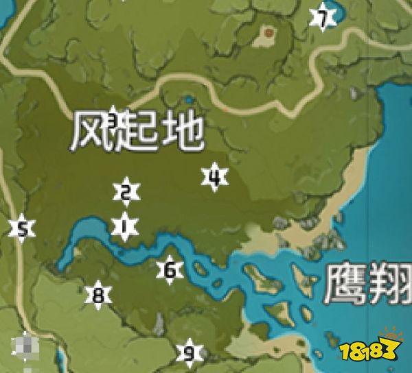 原神风起地风神瞳位置一览