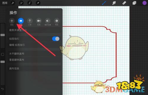 《procreate》插入照片教程
